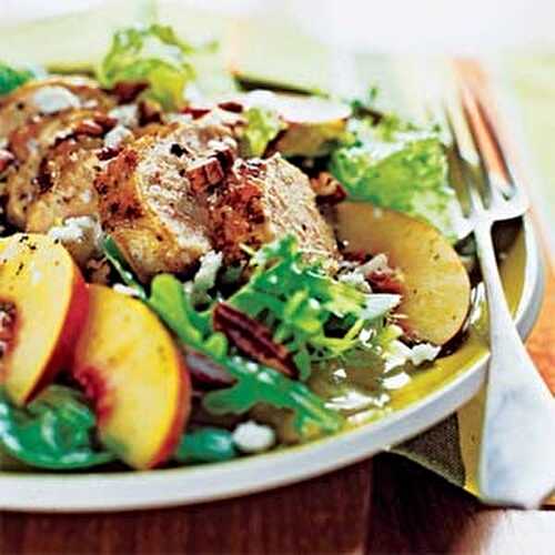 Grilled Chicken and Nectarine Salad