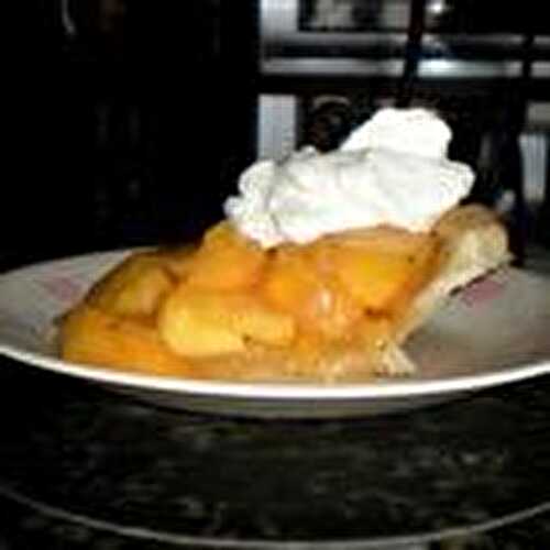 Hays House Fresh Peach Pie