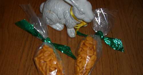 Hippity Hop — Goldfish Easter Carrots