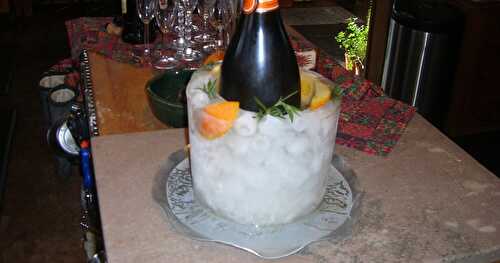 Ice Cooler & Champagne Bar