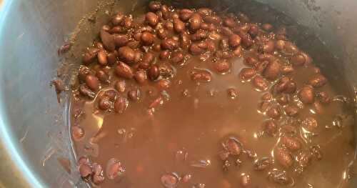 Instant Pot Seasoned Black Beans