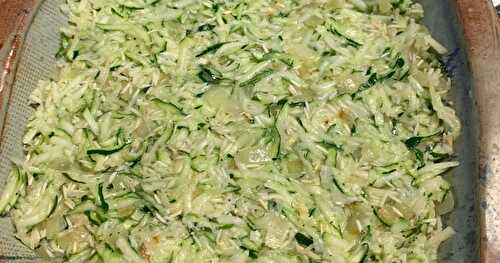 Julia Child’s Zucchini and Rice Gratin (Tian de Courgettes au Riz) 