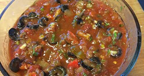 Kansas Caviar, aka Lorraine's Black Olive Dip