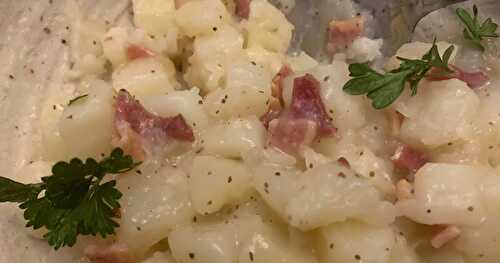 Martha Scott's Hot German Potato Salad 