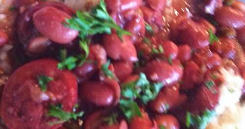 No soaking required for Crock Pot Red Beans and Rice