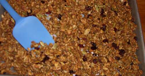 Nutty Pumpkin Granola