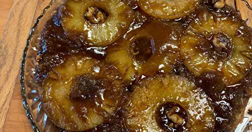 Pineapple Upside Down Cake