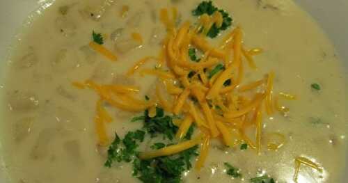 Potato Soup —hearty, comforting, and just plain good!