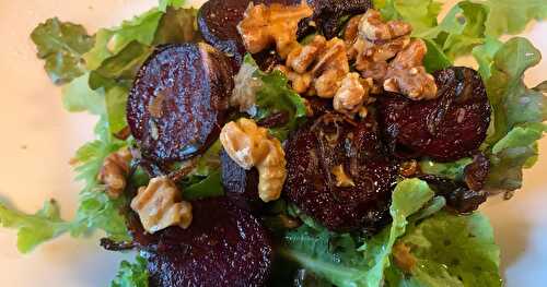 Roasted Beet & Red Onion Salad or Side