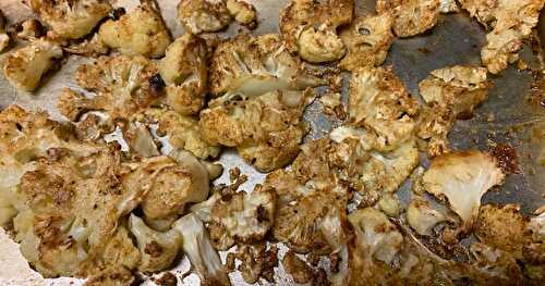 Roasted Cauliflower Florets  