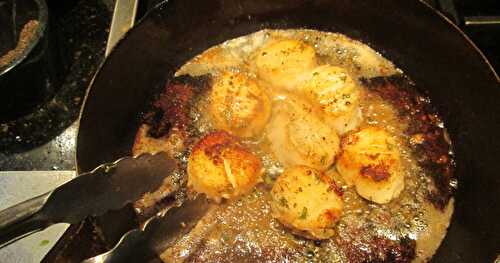 Scallops with Herbed Brown Butter: Bon Appétit Recipe