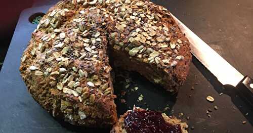 Seeded Soda Skillet Bread -- for St. Pat's Day