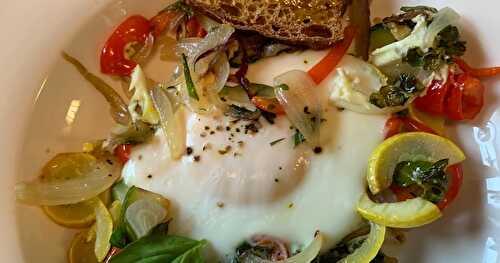 Skillet Eggs and Vegetables 