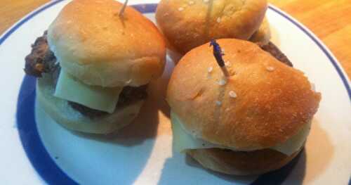 Sliders — the beef and the buns!