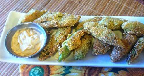 Smashed Fried Okra — eating from the garden