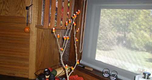 So Easy, It’s Scary! Candy Corn Trees & “Finger” Food