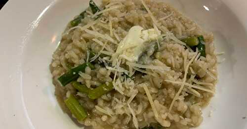 Springtime Risotto with Asparagus 