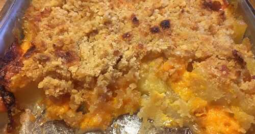 Susan’s Pineapple Casserole - a sweet but savory side dish