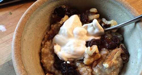 Ten-Minute Steel-Cut Oatmeal – Cook’s Illustrated perfect porridge recipe