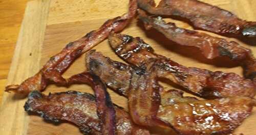 YUMMY Brown Sugar Bacon, oven baked 