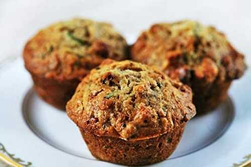 Zucchini Muffins and a way to make them without eggs
