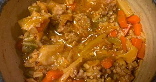  Cabbage Roll Soup