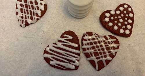 Red Velvet Cut Out Cookies