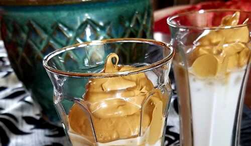 Kamila Dandue's Dalgona Coffee . . . a real treat!