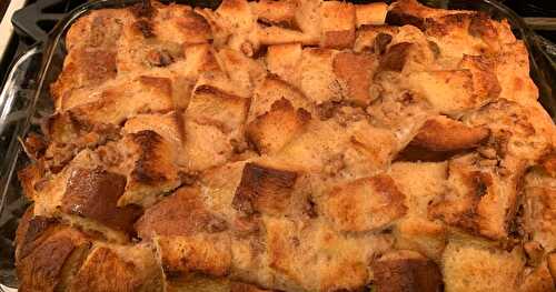  French Toast Bread Pudding 