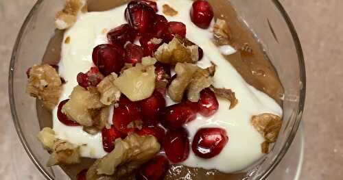  Healthy Fall Applesauce Parfait