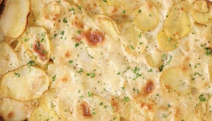  Layered Ham & Potato Scallop