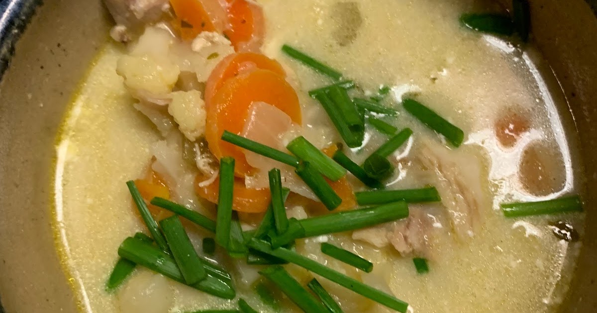 Chicken Cauliflower Soup