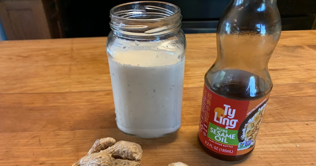  Ginger & Garlic Mayo-Based Dressing