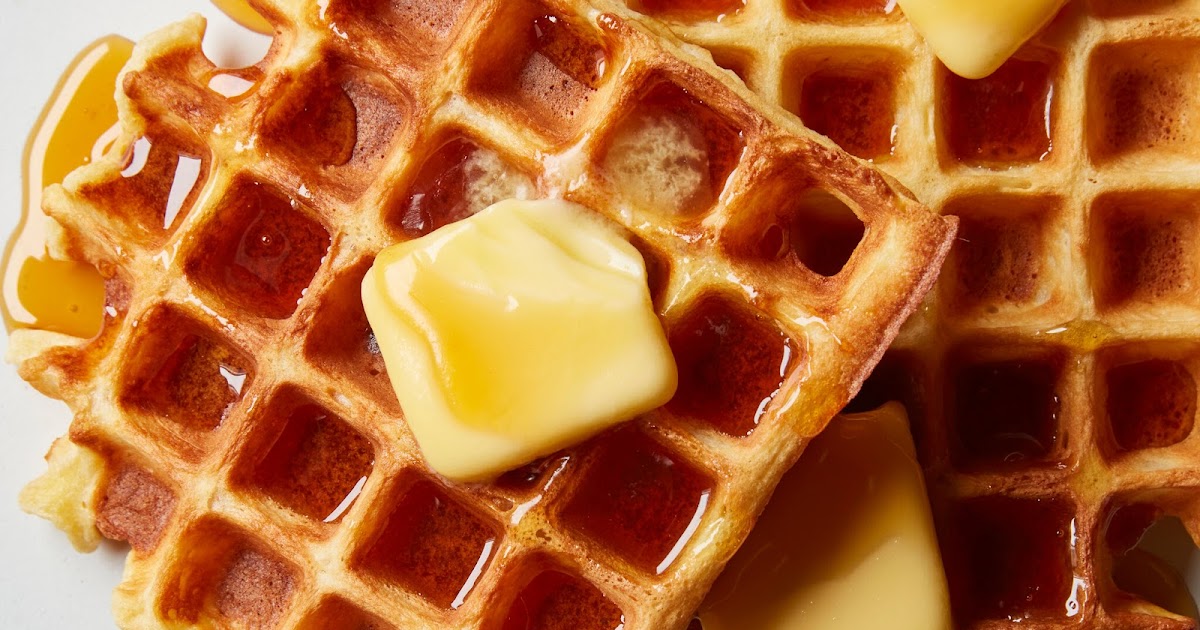 Nutty Sourdough Waffles