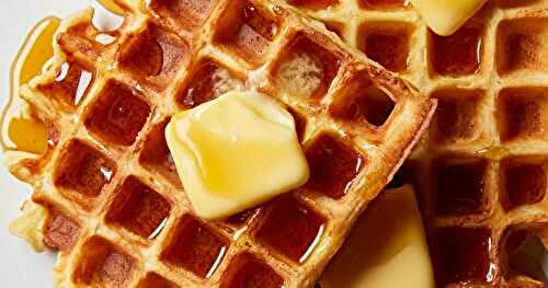 Nutty Sourdough Waffles