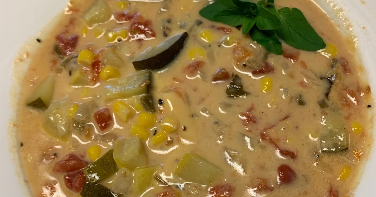 Cheesy Mexican Squash  Soup