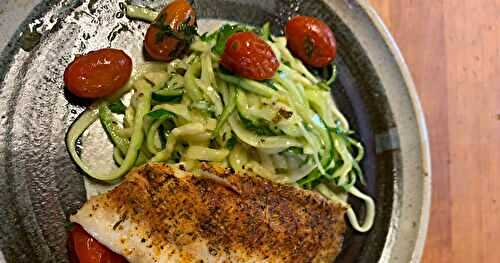 Marinated Zoodles 