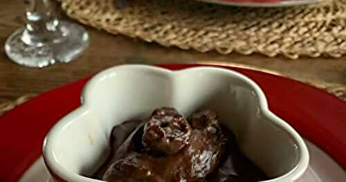 Super Rich, Easy & Quick Chocolate Pudding for 2 