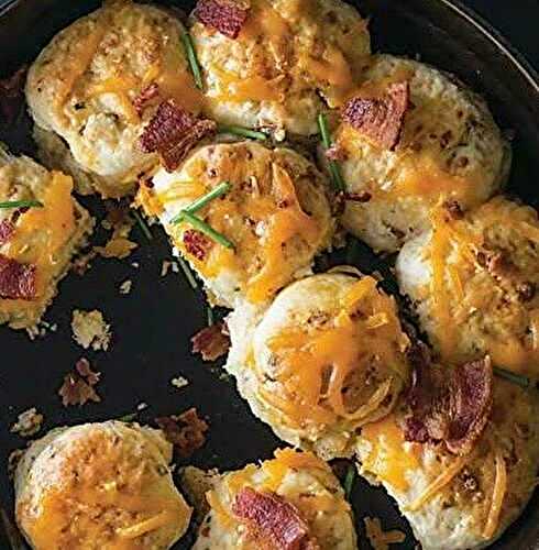 Bacon-Cheddar Angel Biscuits