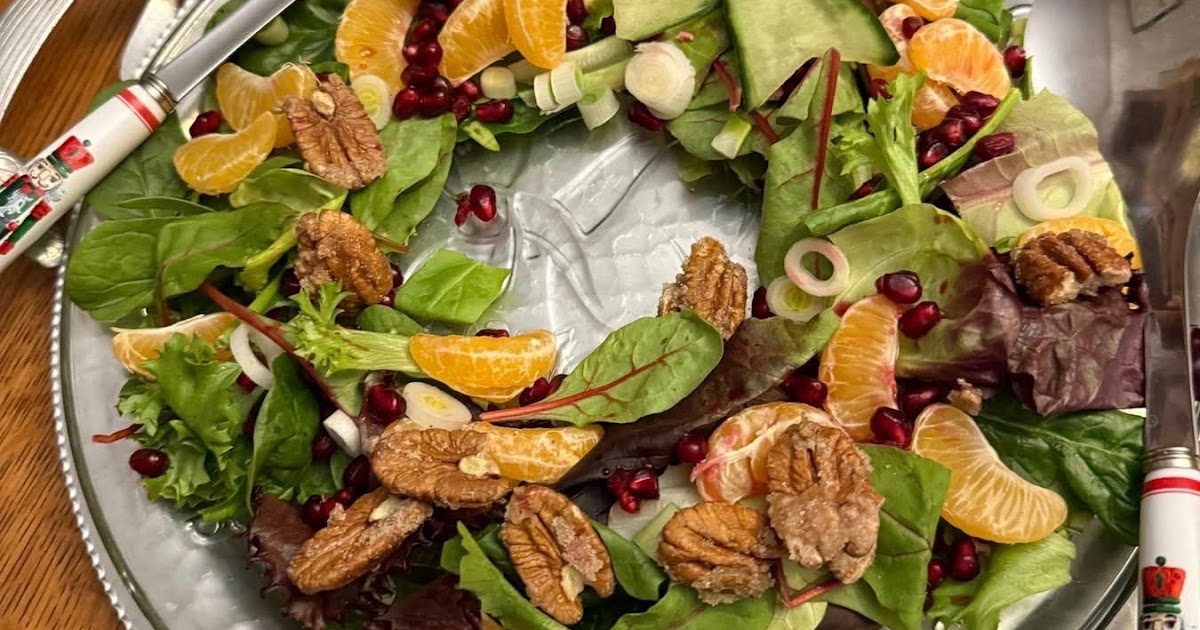  Festive Holiday Wreath Salad