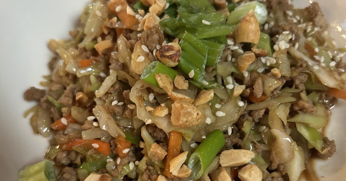   Pork Egg Roll in a Bowl  