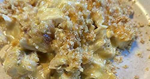   Ritzy Chicken Casserole - 5-ingredient, quick fix, packed with flavor