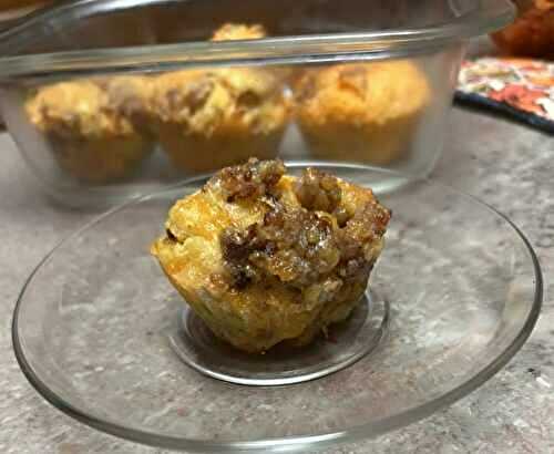 4-Ingredient Breakfast Sausage Muffins
