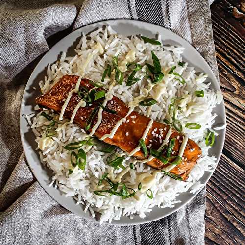 Baked Salmon with Ginger, Soy & Wasabi Recipe - Cooking with Bry