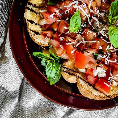 Bruschetta con Pomodoro (Tomato) Recipe - Cooking with Bry