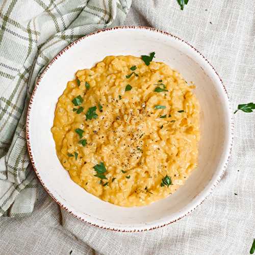 Butternut Squash Risotto with Goats Cheese - Cooking with Bry