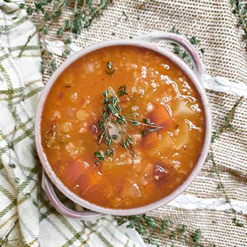 Family Favourite Hearty Vegetable Soup Recipe - Cooking with Bry