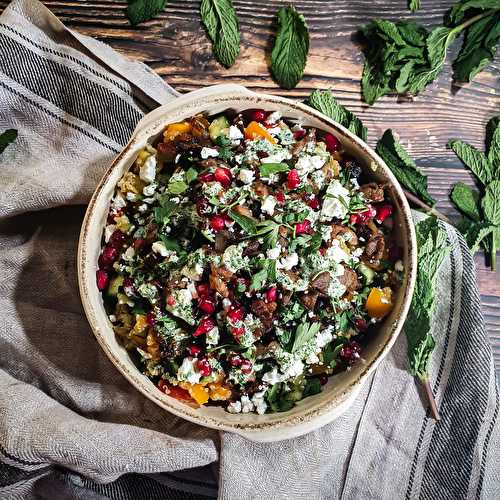 Mediterranean Lamb Salad Recipe - Cooking with Bry