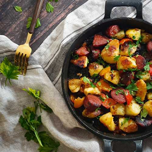 Potato Hash with Chorizo Recipe - Cooking with Bry