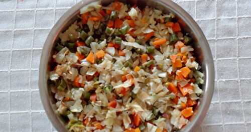 CABBAGE, CARROT, AND BEANS STIR FRY